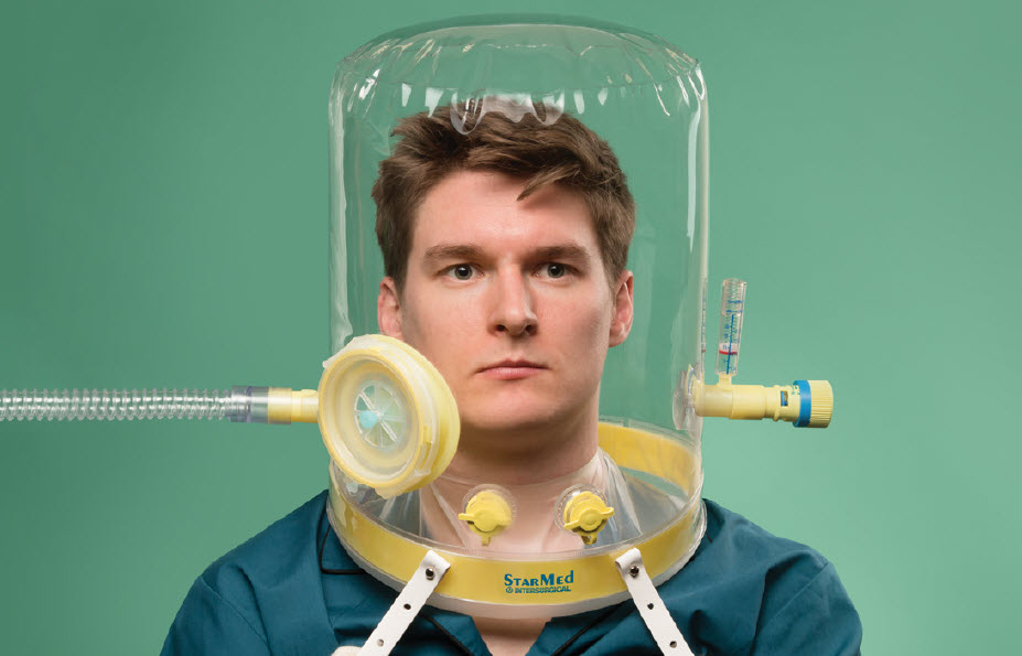 StarMed CaStar CPAP-Helm, extragroß Plus, >50cm Halsumfang