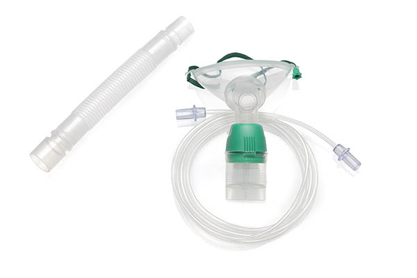 Cirrus™ 2 Vernebler für Erwachsene mit Intersurgical EcoLite™-Tracheostomiemasken-Set mit Schlauch, 1.8m