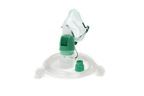 HOT Top™2 Vernebler-Set für Kinder mit Sure-Loc™ Gewindebasis, Intersurgical EcoLite™ Maske und Sure-loc™ Schlauch 1.8m