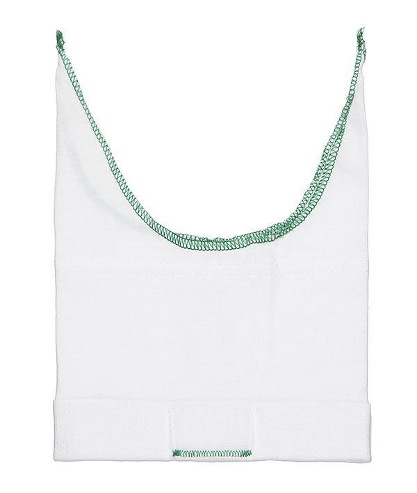 nFlow CosyFit, Mütze für Neugeborene, Grün, Größe 5 (32 - 34 cm) 