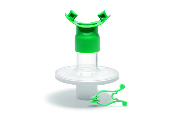 Pulmo-Protect™ Lungenfunktionsfilter, flexibles Mundstück & Nasenclip (1)