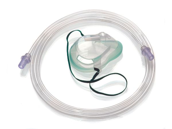 Intersurgical EcoLite™ Sauerstoff-Maske für Kinder, mit O2-Schlauch 2.1m