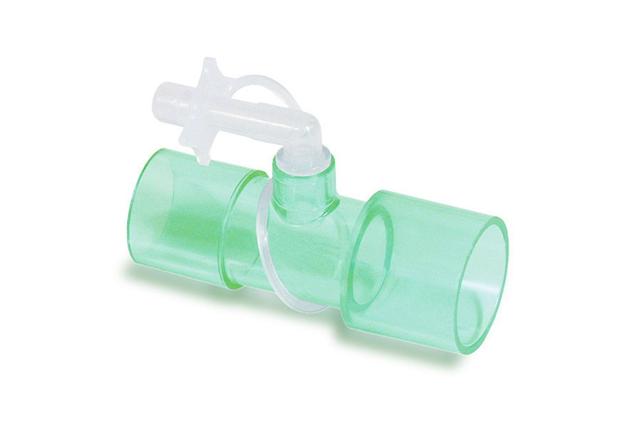 Adapter gerade, 22AD - 22ID, 6mm O2-Anschluss 