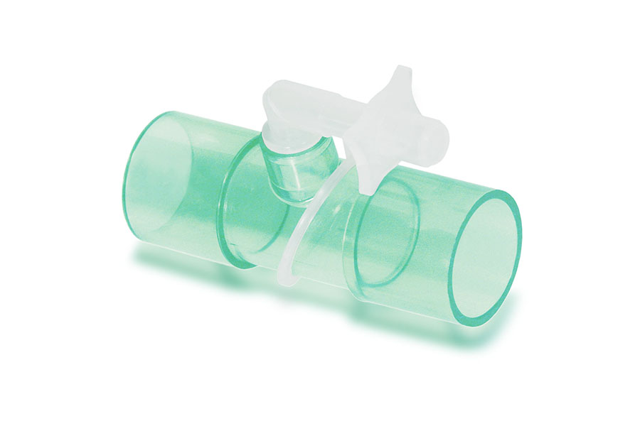 Adapter gerade, 22AD - 22AD, 6mm O2-Anschluss