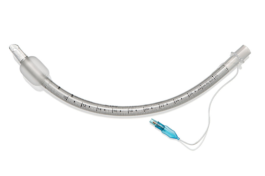 InterTube™ Endotrachealtubus, spiralverstärkt, mit Manschette, ID 10 mm