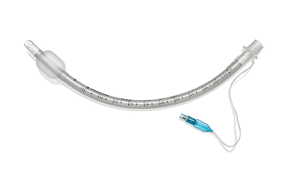 InterTube™ Endotrachealtubus, spiralverstärkt, mit Manschette, ID 9.0 mm