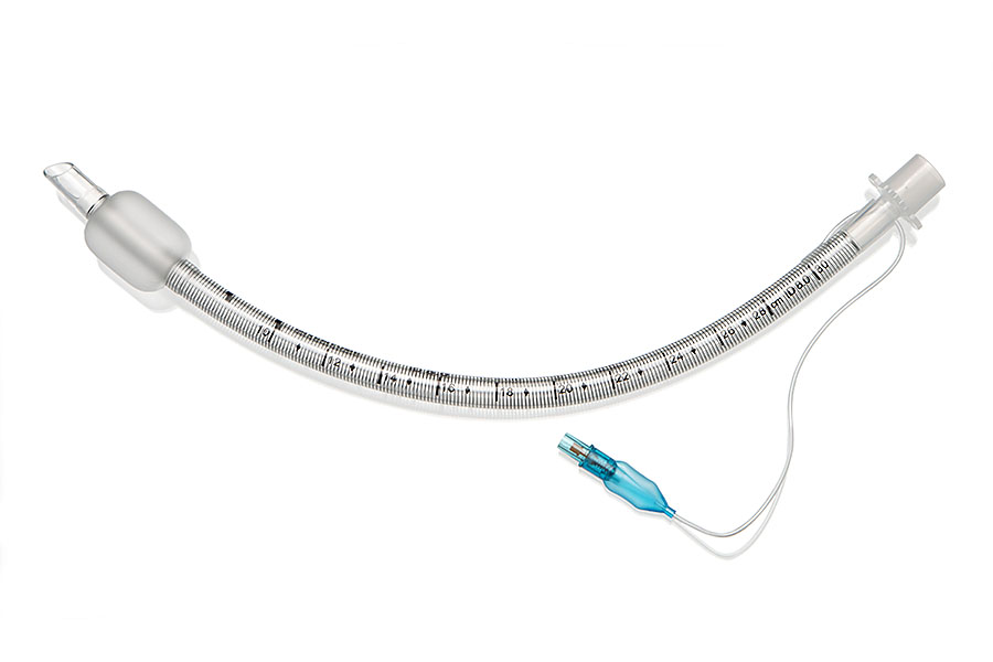 InterTube™ Endotrachealtubus, spiralverstärkt, mit Manschette, ID 8.0 mm