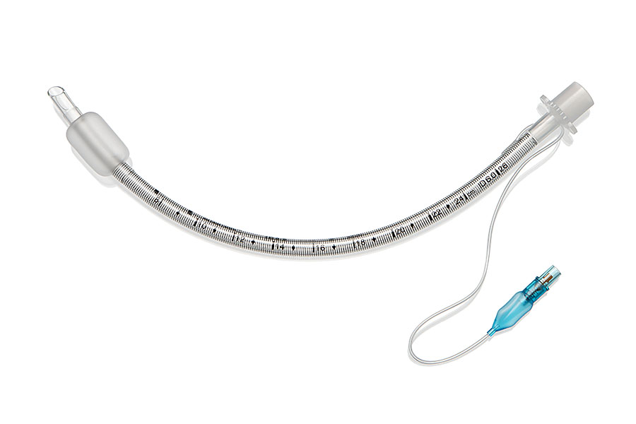 InterTube™ Endotrachealtubus, spiralverstärkt, mit Manschette, ID 6.0 mm