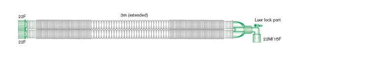 22mm Compact Anästhesie-System 3.0m
