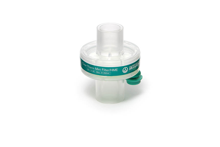 Clear Therm Mini HMEF für Kinder mit Luer Port