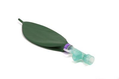 O₂/N₂O Beatmungssystem mit 2l Beutel und Gaszufuhrschlauch