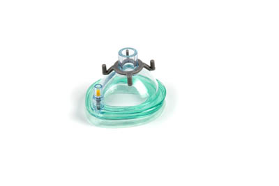 Anästhesie-Maske mit Regulierventil, Babies, Duft Erdbeere, Gr.1
