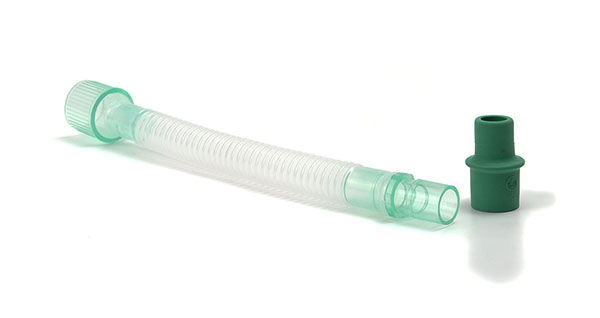 Gänsegurgel PE flexibel 22ID / Adapter gerade 22ID-15AD, Elastomer