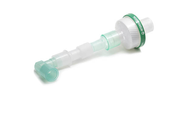 Inter-Therm™ HMEF  mit Luer Port, Superset Gänsegurgel und abnehmbarem Winkeladapter, steril