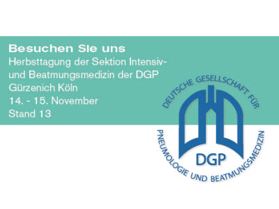 Intersurgical auf der Herbsttagung der DGP in Köln