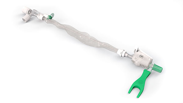 TrachSeal Geschlossenes Absaugsystem Tracheostomie, 24 Std., CH12